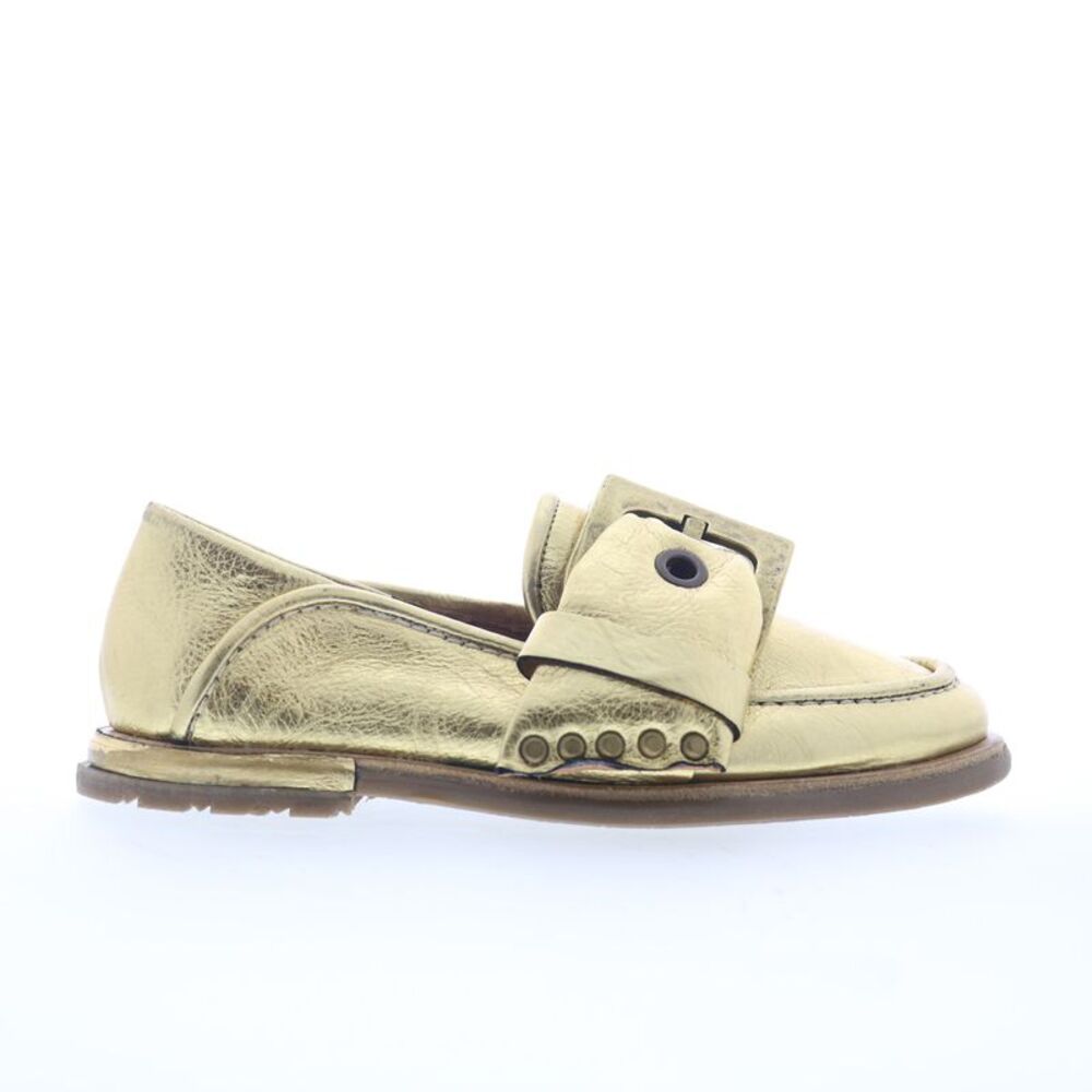 A.S. 98 Womens Thaine Gold Shoes (NWT)